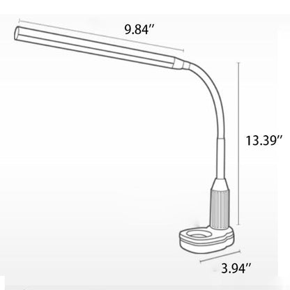 Moderne ABS verstellbare Clip-LED-Tischlampe