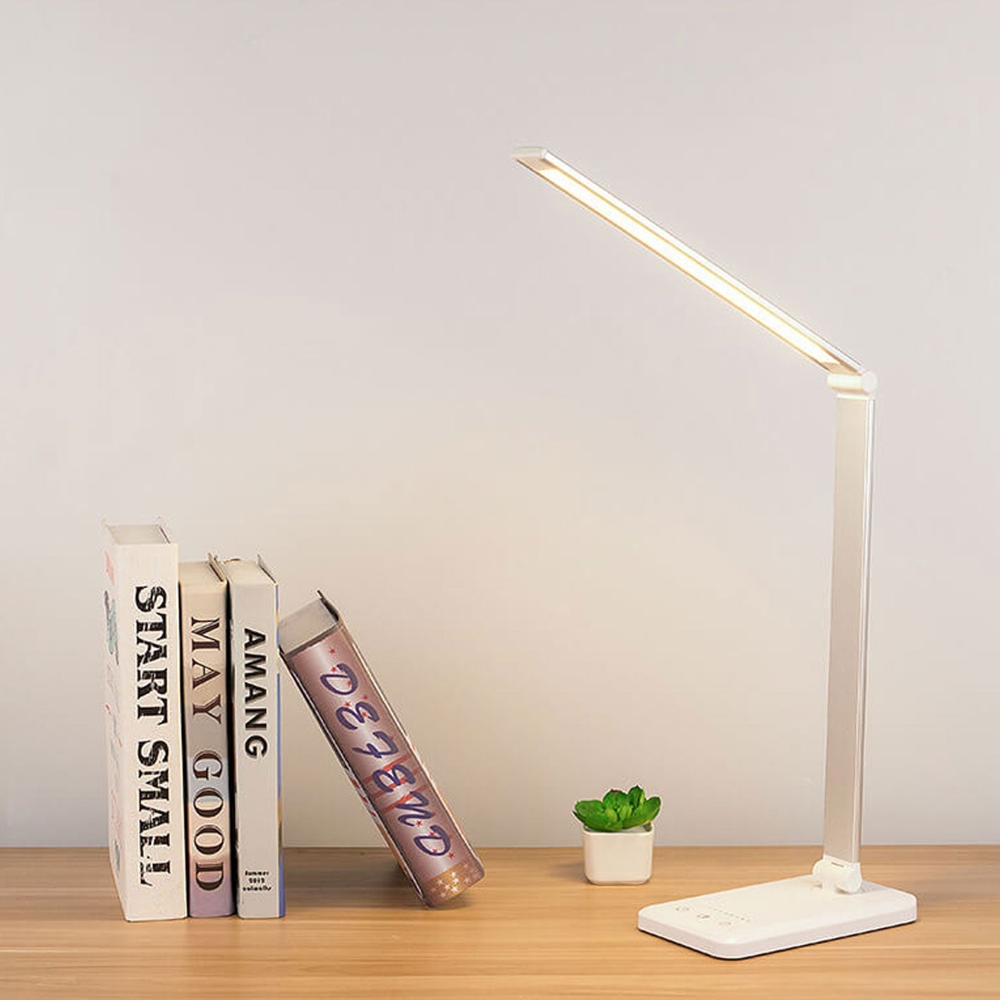 Nordic Creative Folding Touch Dimmbar LED Schreibtischlampe