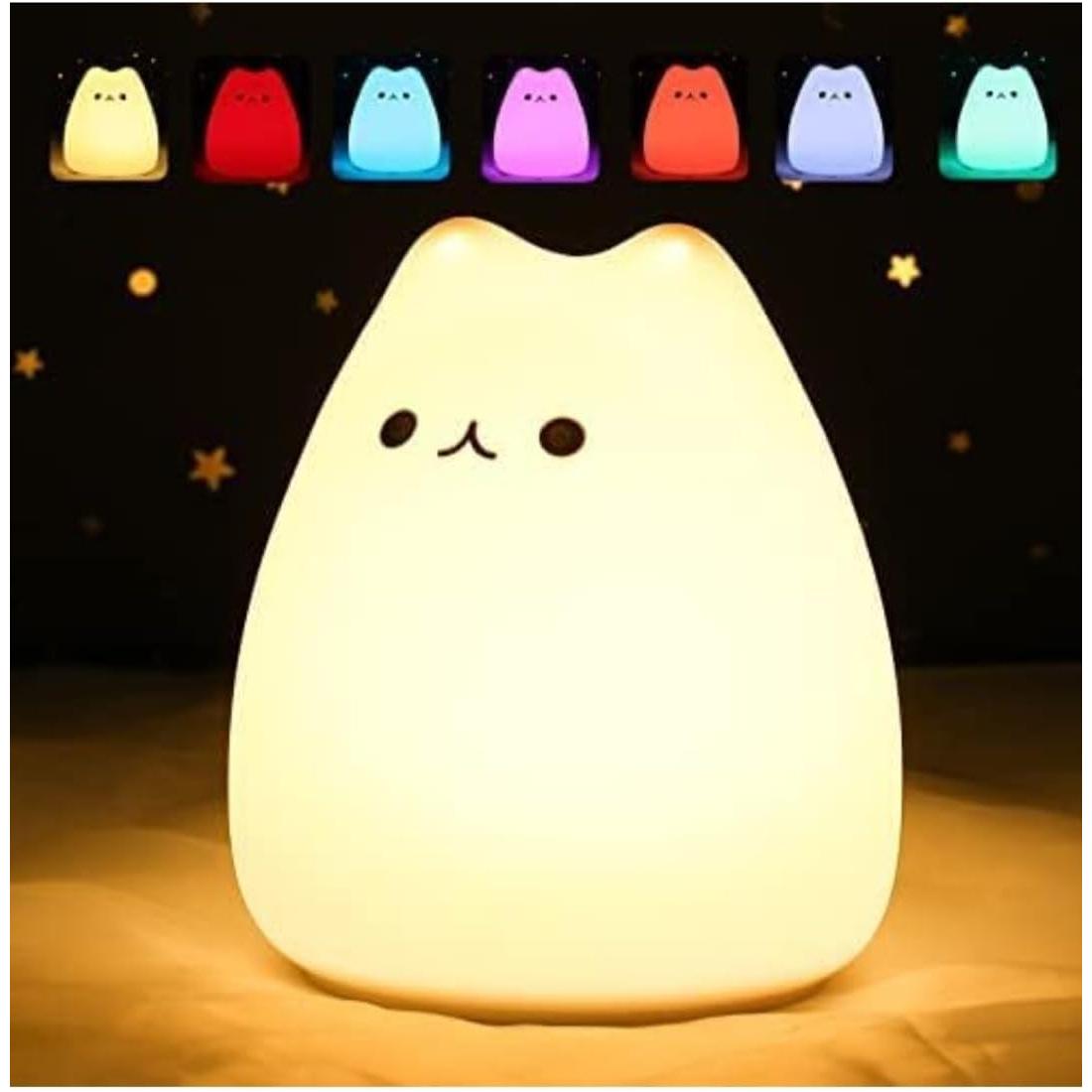 Lampe - Kitty Cute Silikon LED Nachtlicht