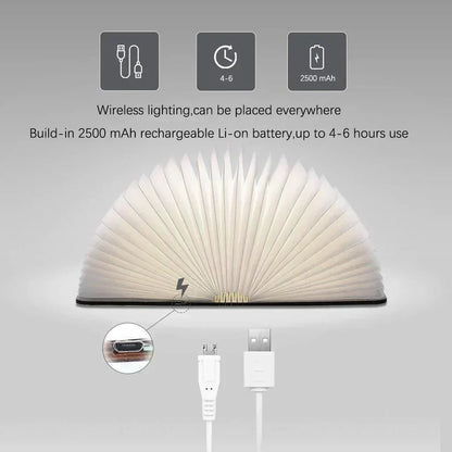 Bücherlampe LED Dimmbar 22cm Warmes Licht