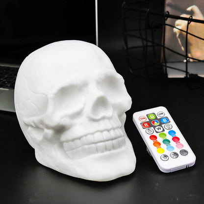 Skull RGB LED Nachttischlampe