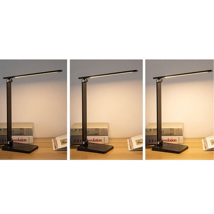 Kreative faltbare Touch-Dimmung Aluminium LED Schreibtischlampe