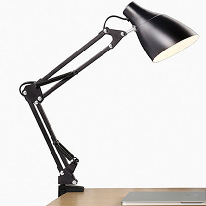 Moderne Minimalistische Faltbare Fase Runder Basis Eisen 1-Licht Tischlampe Für Studium