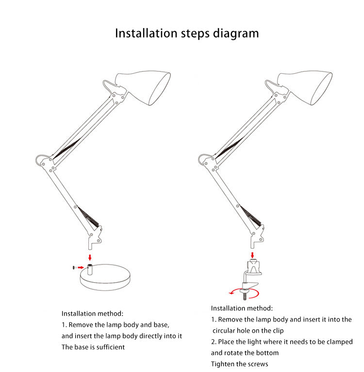 Moderne Minimalistische Faltbare Fase Runder Basis Eisen 1-Licht Tischlampe Für Studium