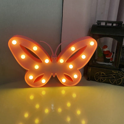 Moderne Art Deco Schmetterlingsform LED Nachtlicht Tischlampe für das Schlafzimmer