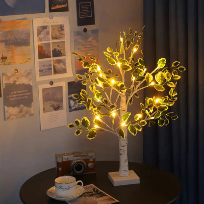 BrightTree Tischlampe – Elegantes Baumdesign mit Warmem LED Licht