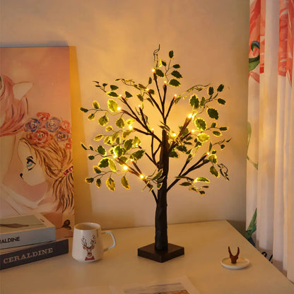 BrightTree Tischlampe – Elegantes Baumdesign mit Warmem LED Licht