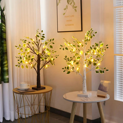 BrightTree Tischlampe – Elegantes Baumdesign mit Warmem LED Licht