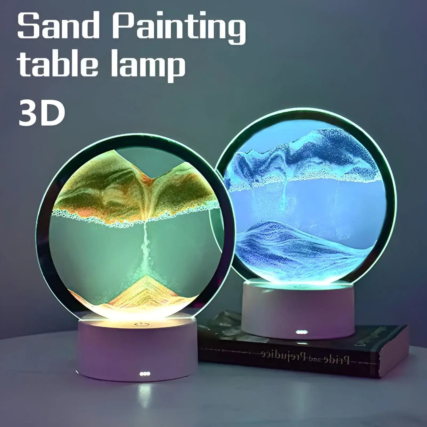 Zandlampe - Sandify - LED Nachtlampe - Warme Atmosphäre