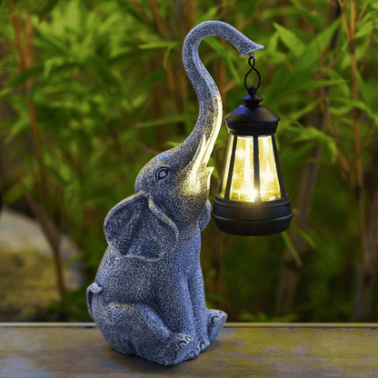 Gentle™ | Gartenlampe mit Elefant