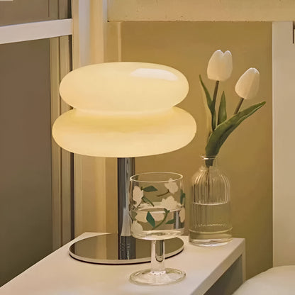 ColorLux Lampe - Elegante Glastischlampe für ein lebendiges Raumambiente