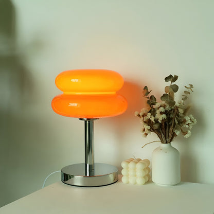 ColorLux Lampe - Elegante Glastischlampe für ein lebendiges Raumambiente