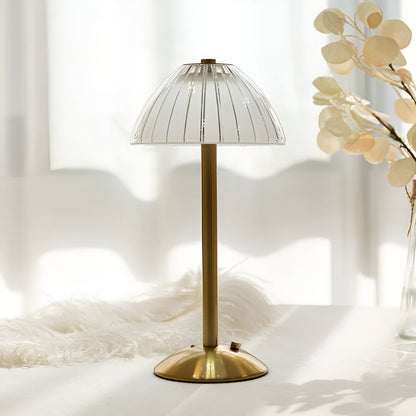 EleGlow - Vintage-inspirierte kabellose Tischlampe