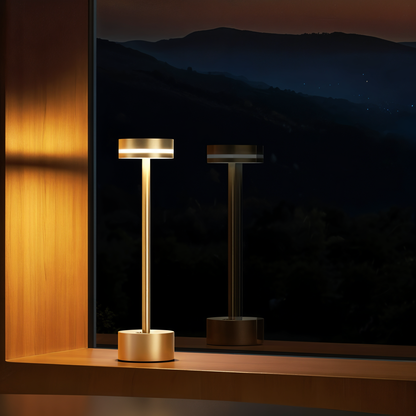 Mantle Touch Lampe - Tragbare, wiederaufladbare Tischleuchte - Dimmbares Licht