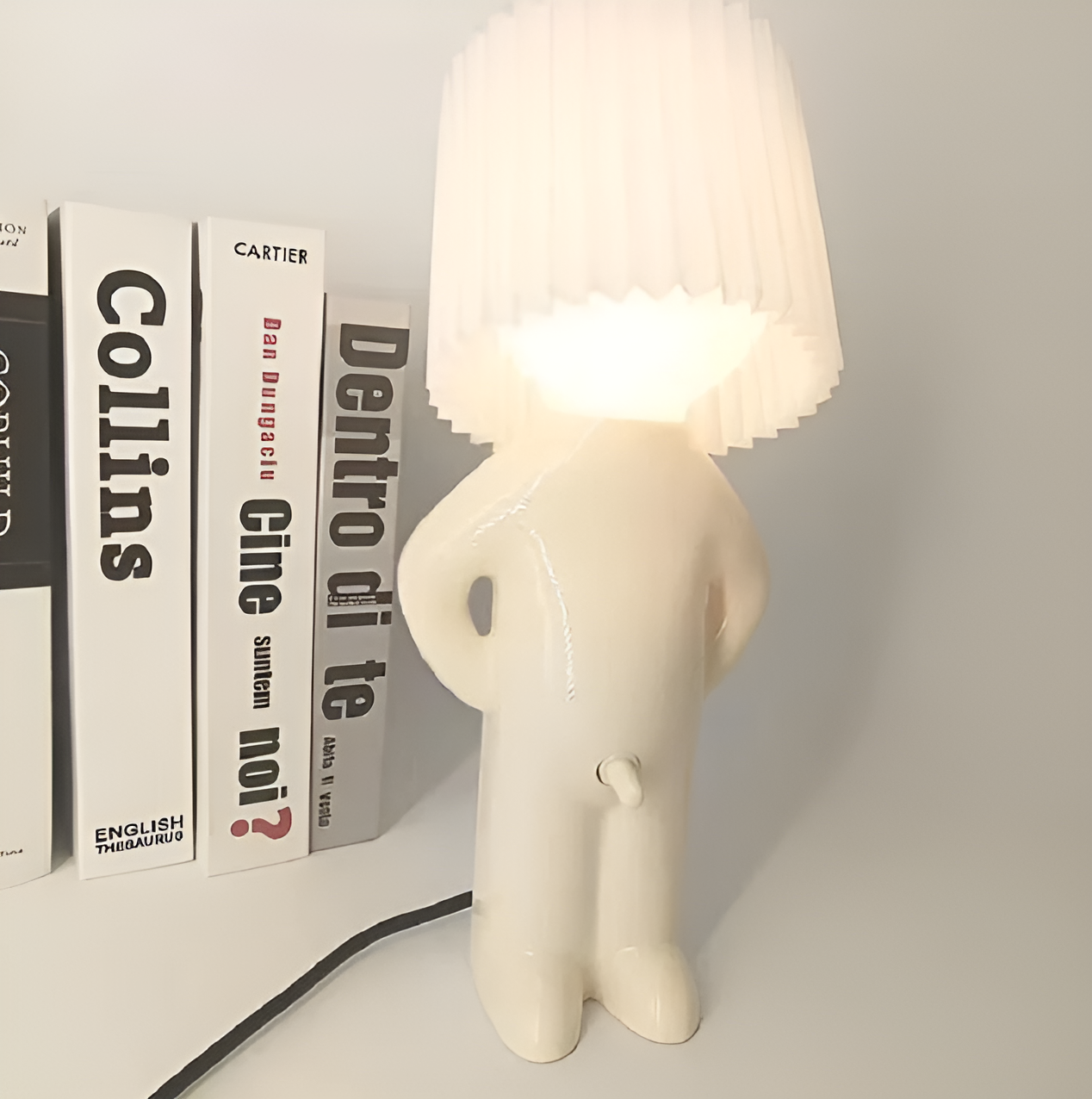 Lil'Lad Tischlampe - Kreative kleine Shy Boy LED-Lampe