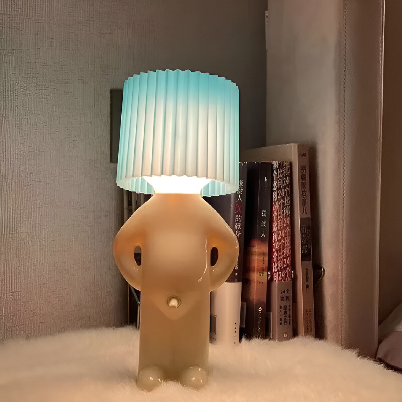 Lil'Lad Tischlampe - Kreative kleine Shy Boy LED-Lampe