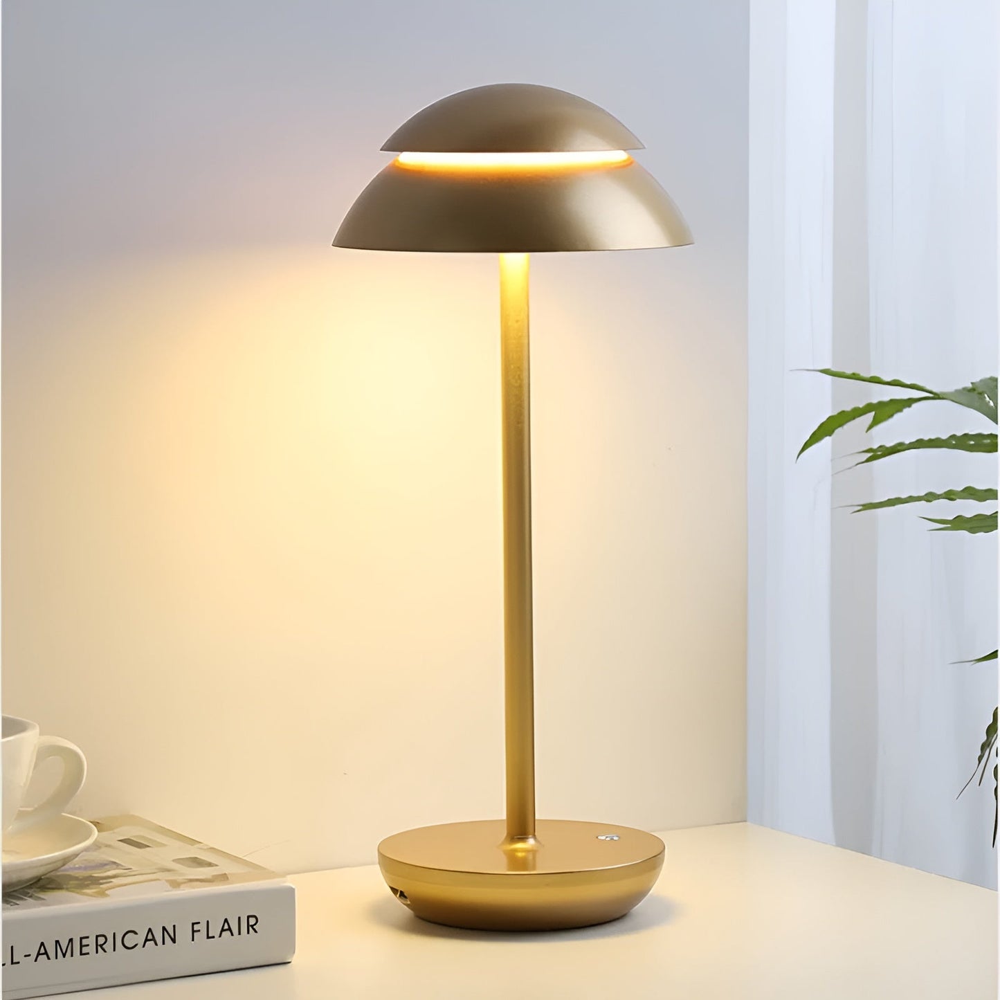 UmbraGlow - Slim Wireless LED Umbrella Table Lamp