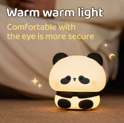 CuddlePanda Nachtlicht - Bunter LED-Panda für Kinder