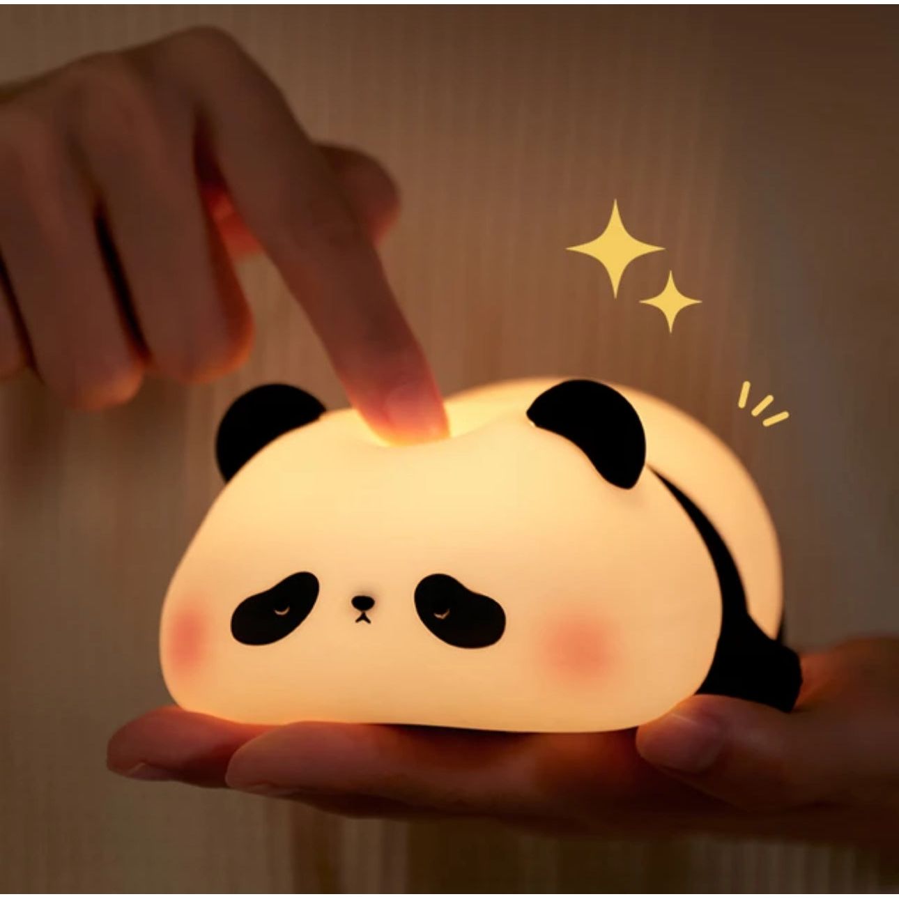 Light - Panda süßes Silikon-LED-Nachtlicht