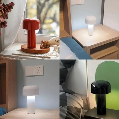 Tischlampe mit Touch-Funktion aus Schwamm