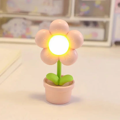 Kleine Blumen Tischlampe | Sanft & beruhigendes Licht - LampFlow