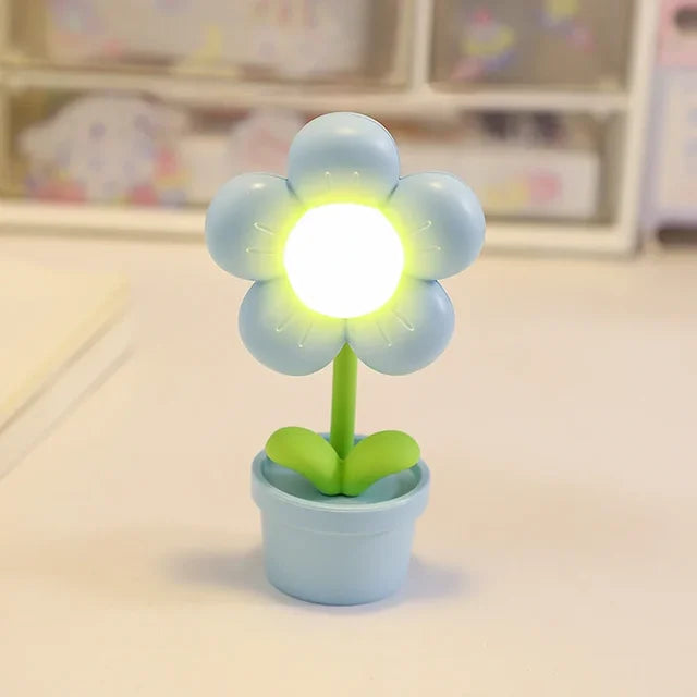 Kleine Blumen Tischlampe | Sanft & beruhigendes Licht - LampFlow