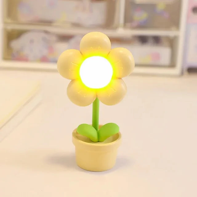 Kleine Blumen Tischlampe | Sanft & beruhigendes Licht - LampFlow