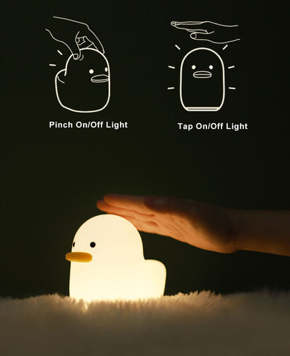 Süße Ente Lampe LED Pat Dekorations Tischlampe Nachtlicht