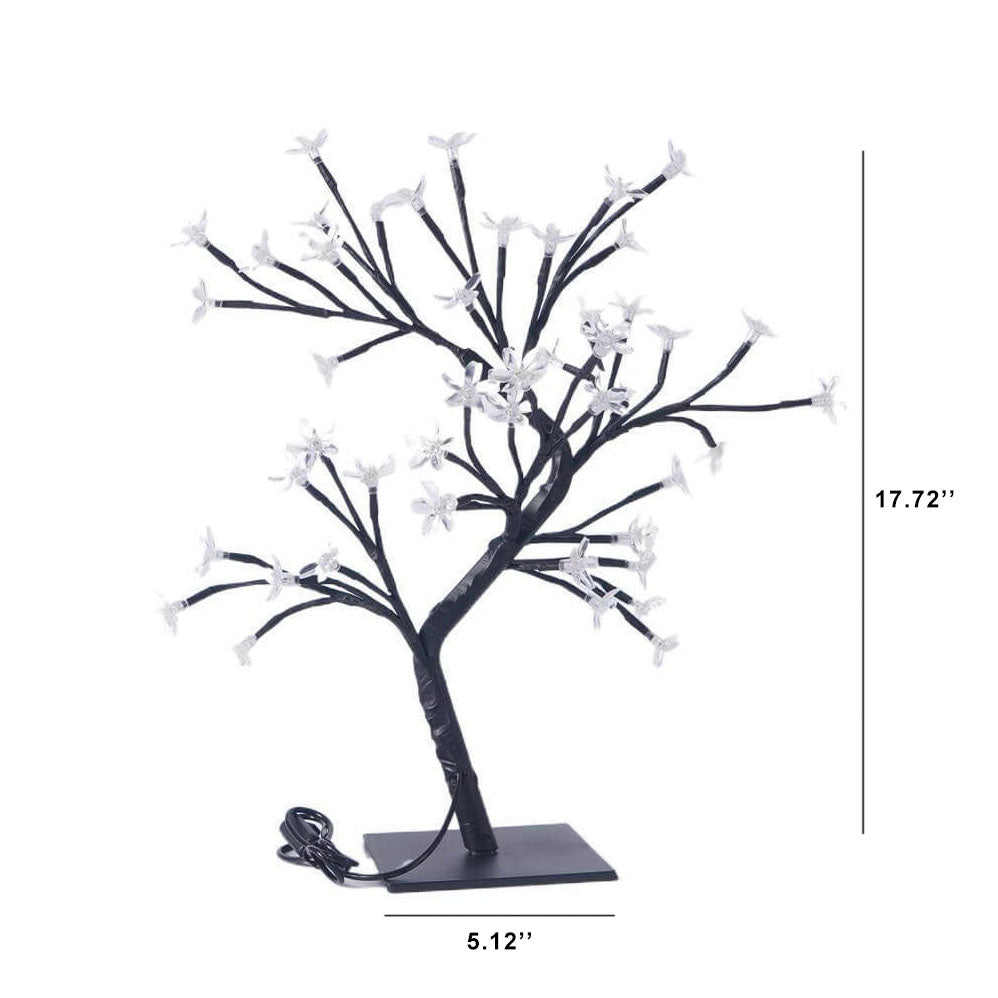 48 Licht Blüte Kirschblütenbaum Licht USB Dekoration LED Baum Tischlampe