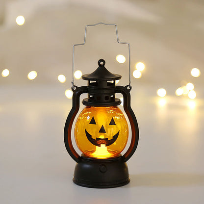 Halloween Horror Kürbis Laterne LED Dekorationen Handlampe