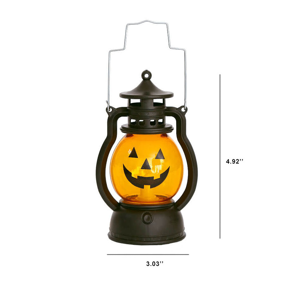 Halloween Horror Kürbislaterne LED Dekorationen Tragbare Lampe