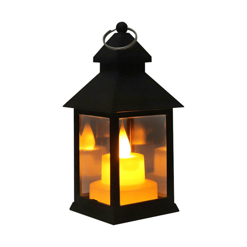 Halloween Horror Flame Laterne LED Tisch Hängeleuchten Lampe