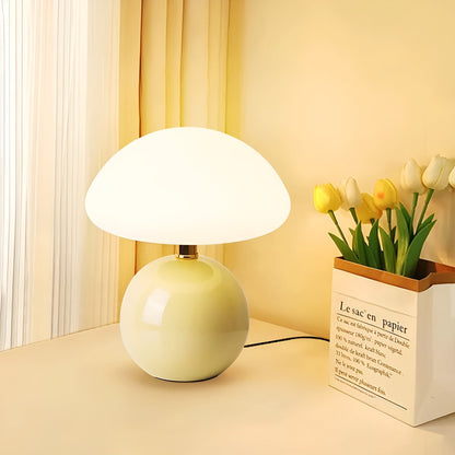 Elegante Pilz LED Lampe – Warmes Licht & Luxuriöse Atmosphäre