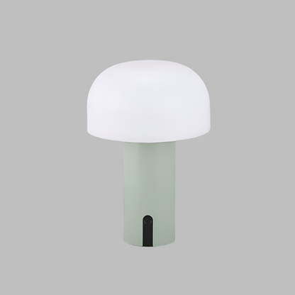 Design Pilz Tischlampe Dimmbar Kabellos 15cm Acryl