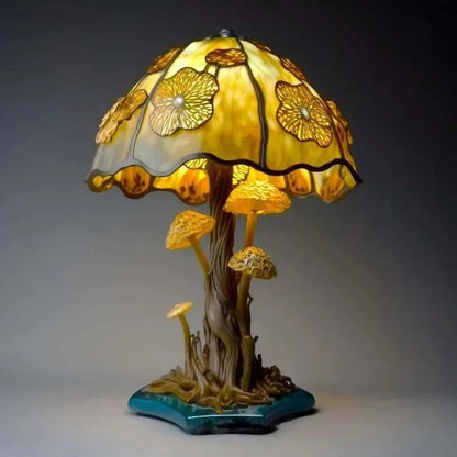 ShroomLight Bunte Tischlampe | Einzigartige Pilzförmige Beleuchtung