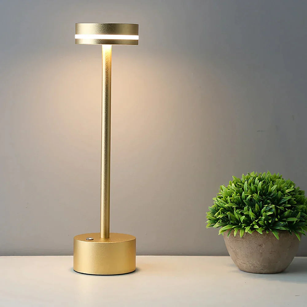 LampJoy | Design Tischlampe - Kabellos aufladbar - Schaffen Sie Atmosphäre mit einem Berühr