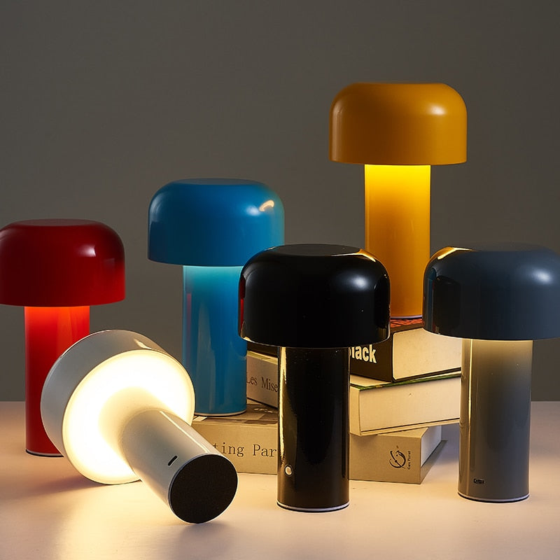 Italienische Pil Drahtlose Tischlampe - Elegante Tischlampe für eine magische Atmosphäre