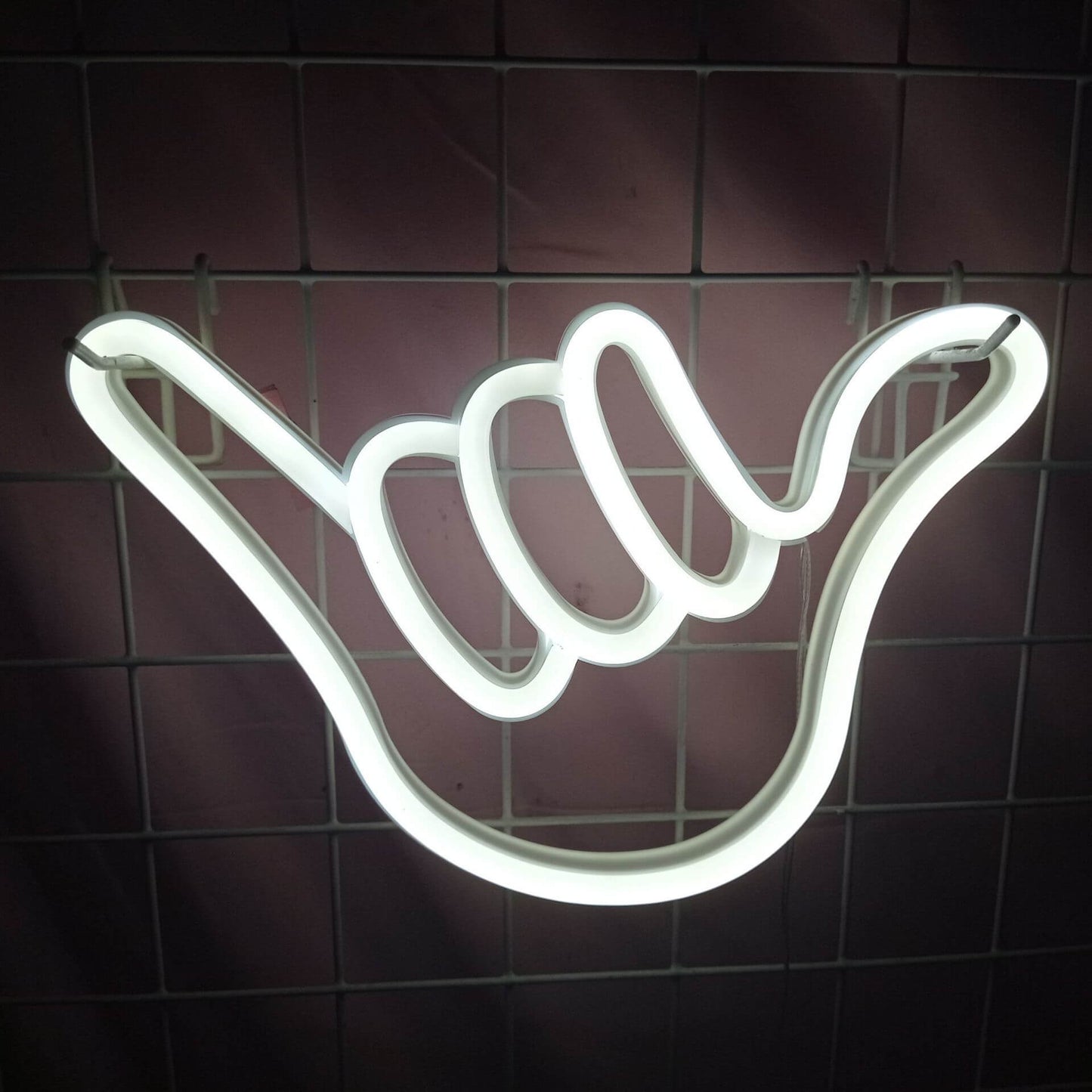 Neon Finger Shape LED Atmosphäre Dekorative Neon Lichter