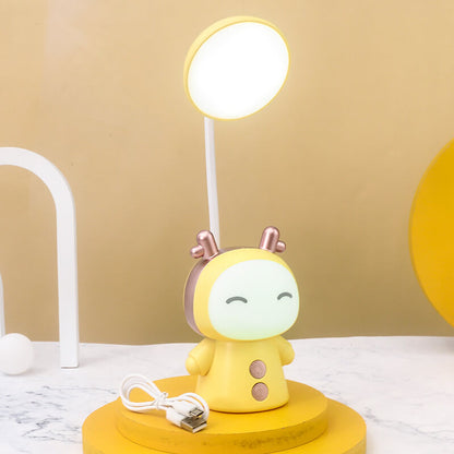 Cartoon Doll ABS Bunte Augenpflege LED Kinder Schreibtischlampe