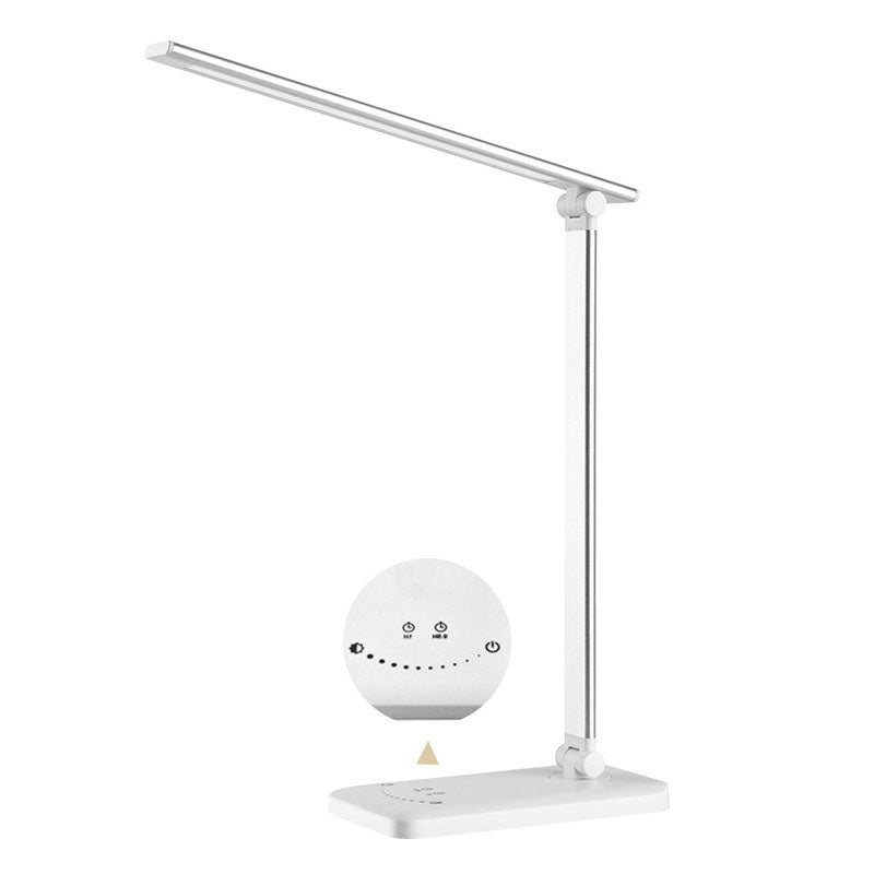 Minimalistische intelligente quadratische Bar faltbare USB LED Schreibtischlampe