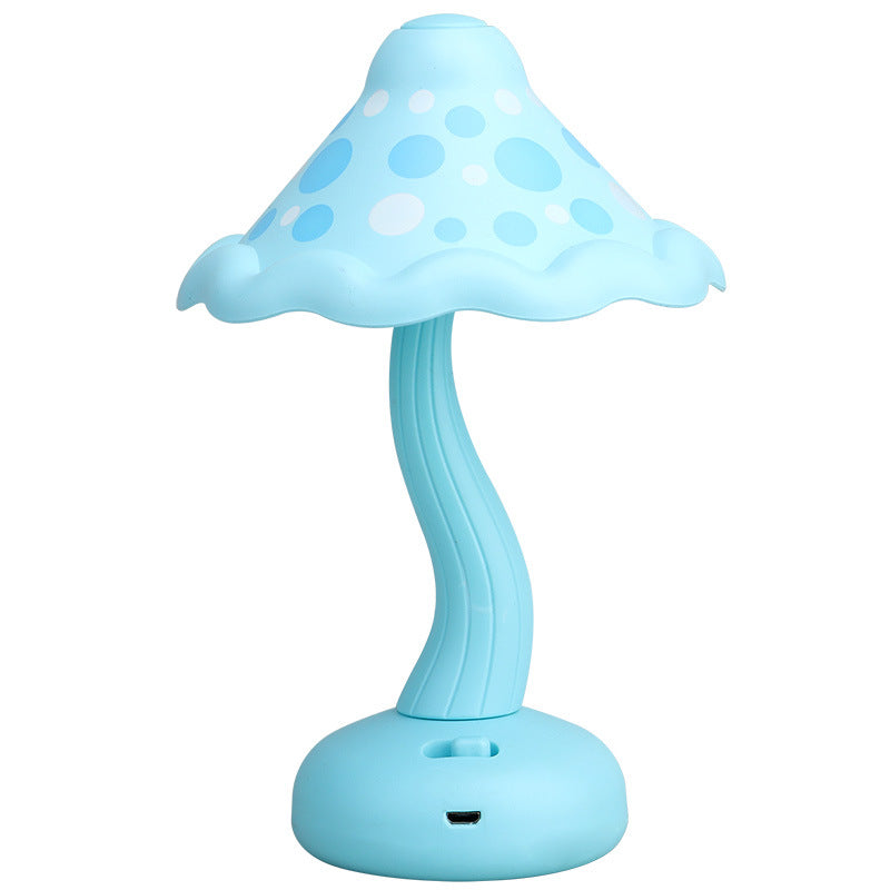 Moderne kreative Pilz Kinder USB aufladbare LED Tischlampe