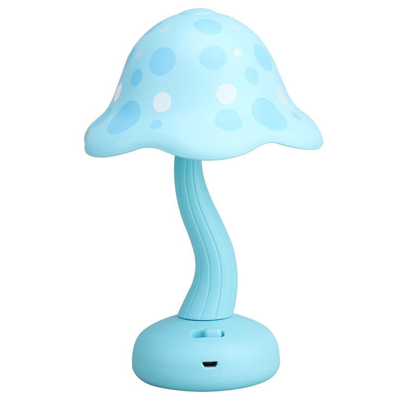 Moderne kreative Pilz Kinder USB aufladbare LED Tischlampe