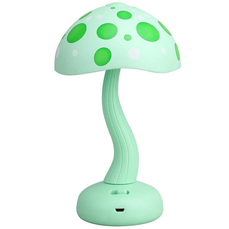 Moderne kreative Pilz Kinder USB aufladbare LED Tischlampe