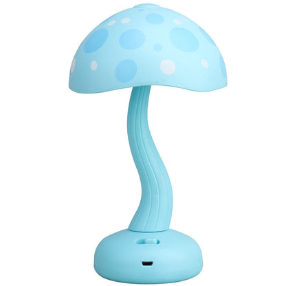 Moderne kreative Pilz Kinder USB aufladbare LED Tischlampe