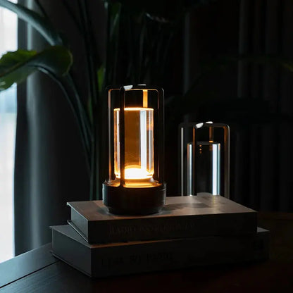 Éclat de Cristal – Tischlampe drahtlos aufladbar luxuriöses Design