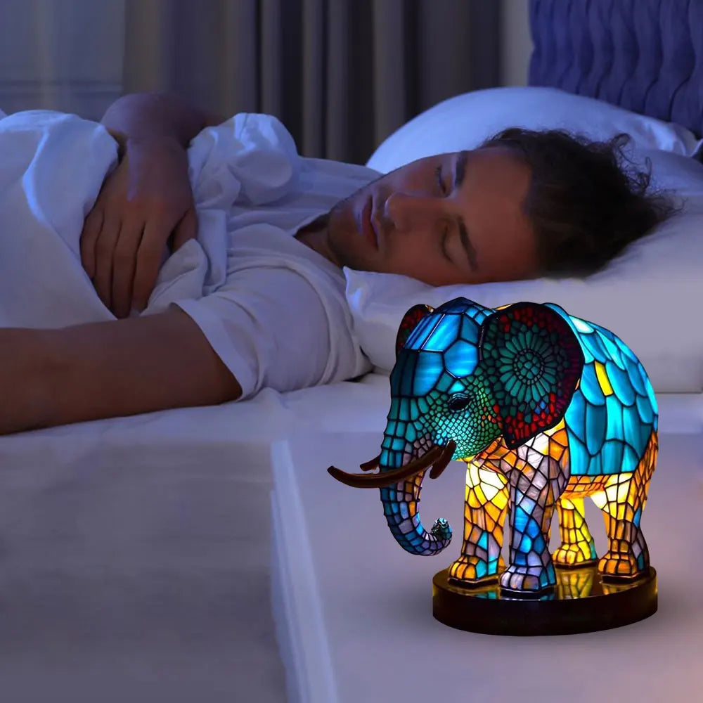 3D Lampe aus Glas Tier Dekoration