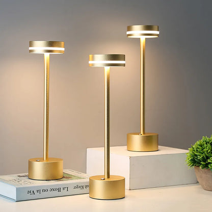 LampJoy | Design Tischlampe - Kabellos aufladbar - Schaffen Sie Atmosphäre mit einem Berühr