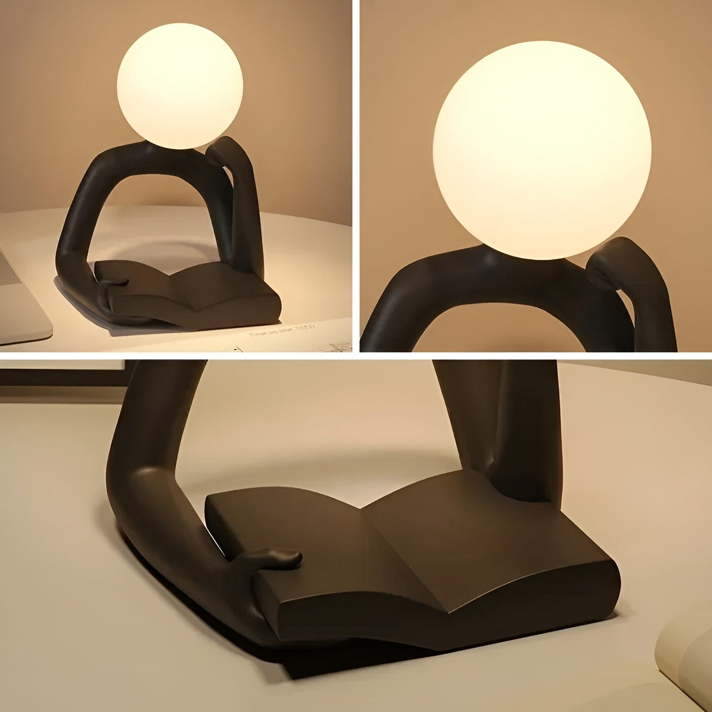 Raffinierte Designer Tischlampe – Moderne Kunst mit Stimmungsvollem Licht