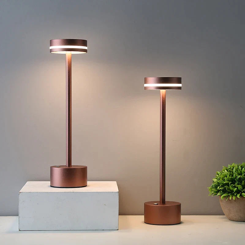 LampJoy | Design Tischlampe - Kabellos aufladbar - Schaffen Sie Atmosphäre mit einem Berühr