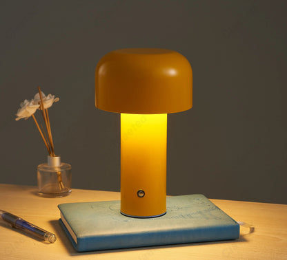 Italienischer Designer Pilz Tischlampe Nachtlicht - Tragbare kabellose Touchlampe